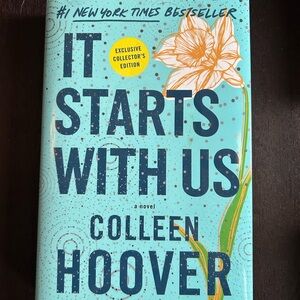 'It Starts With Us' Hardcover Book